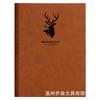 Cuaderno A4 Transfronterizo, Bloc de Notas para Reuniones de Oficina, Cuaderno Grande Grueso Encuadernado en Cuero, Cuaderno de Alta Calidad