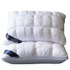 Almohada japonesa y coreana con núcleo de estrella, diseño de flores retorcidas, sedosa, cómoda y sin colapso, para dormir profundamente en casa y proteger la columna cervical.