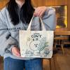 Bolso de Lona de Moda para Mujer 2026 Nuevo Modelo Bolso Tote Bolsa para Lonchera Minibolsa de Mano Bolsa para Almuerzo de Estudiante y Viajero al por Mayor