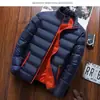 Casaco Acolchoado de Algodão Masculino Espesso Solto Casual Tendência Marca Inverno Versátil Bonito Quente Casaco Acolchoado de Algodão