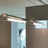 [Transfronterizo] Estudio de Restaurante Lobby de Hotel Minimalista Barra de Bar Lineal Lámpara Colgante Mostrador de Recepción Lámpara de Diseñador Tienda Mazar