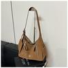Bolsa de Grande Capacidade para Mulheres 2026 Novo Estilo Bolsa Transversal com Textura Única para Estudantes Universitários, Bolsa de Ombro para o Trabalho, Bolsa Tote