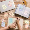18 Tarjetas Ligeras de Acuarela con Autoafirmaciones y Texto Suave, Delicadas Decoraciones para Journaling, Pequeñas Tarjetas Diarias Reconfortantes