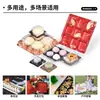 Sunzza Empaque Caja de Empaque para Snack Crujiente de Yema de Huevo Dafu Paquete Xue Mei Niang Paquete de 1/2/4 con Caja