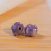 Cuentas de Cristal de Lirio del Valle, Capullos de Estilo Antiguo, Cuentas Sueltas, Pulseras, Pendientes, Accesorios para el Cabello, Accesorios de Estilo Nacional, Cuentas de Cristal Flor de Lanling al por Mayor