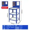 Mesa de trabajo para máquina de taladrado y roscado CNC mesa de herramientas para moldes de piezas de trabajo soporte de mesa de trabajo de taller