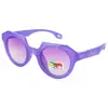 Gafas de sol de moda versátiles nuevas europeas y americanas para niños para viajar, protección solar anti-UV de moda para niñas 8228A 1