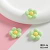 Colección de Flores Parche Pegamento Crema Materiales DIY Hechos a Mano Zuecos Funda para Teléfono Móvil Pasador Joyería Resina Accesorios Pequeños