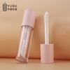 Nuevo tubo de corrector de aislamiento rosa cabeza de cepillo grande punta redonda recta lápiz corrector en barra material de empaque de cosméticos para maquillaje