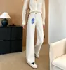 Calça recomendada para afinar as pernas! Novo estilo Primavera e Outono, afina, jeans de ganga compridos para mulheres, faz as pernas parecerem mais longas, elasticidade em quatro direções, calças retas justas