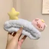 Diadema Lavado Facial Cara de Animalito Lindo Dibujo Animado Diadema para Maquillaje Diadema Conejo Coreana Suave y Cómoda