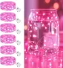Luces de Hadas LED Luces de Luciérnaga Boda Interior Exterior Navidad Jardín Mini Hada Destellante Decoración Tarro de Masón