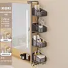 Cesta colgante para puerta de vidrio de baño, estante de almacenamiento para cuarto de ducha sin taladro, estante de almacenamiento para cuarto de ducha de baño