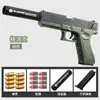 Balas para Pistola de Juguete para Niños 1911 Pistola de Juguete para Niño con Eyección de Casquillos Pistola Pequeña Pistola Simulada Glock