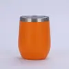 Fabricante de Tazas de Cáscara de Huevo al por Mayor Taza Aislada al Vacío de Acero Inoxidable Taza de Huevo de Barriga Grande en Forma de U