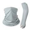 Mangas de Protección Solar para Exteriores, Juego de Pañuelo para la Cabeza de Protección Solar, Equipo Deportivo de Ciclismo de Venta Caliente en Verano, Cubierta Protectora Combinada de Dos Piezas