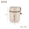 Taza portátil aislada para sopa de desayuno para trabajadores de oficina con avena leche de soya yogur taza termo doméstico de pp