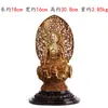 Cobre de Yang Tongji Bodhisattva Ksitigarbha de Cobre Ksitigarbha Sentado Ksitigarbha Acabamento Fino