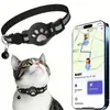 Localizador de Gato para Animal de Estimação Selecionado Cuidadosamente, Compatível com iOS, Rastreador à Prova d'Água Apple Find My, Refletivo