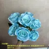 Buquê Artificial Grande de Rosas Redondas, Flores Luxuosas Simuladas para Casamentos, Arranjo Decorativo de Sala de Estar de Casa de Alto Padrão