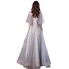 Vestido de Festa Plus Size para Mulheres, Efeito Emagrecedor, Novo Estilo 2026, Longo Elegante e Nobre para Festa Anual 100kg