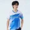 Nuevos Uniformes de Bádminton 2026 para Hombres y Mujeres, Uniformes de Equipo de Entrenamiento de Competición de Voleibol y Tenis de Mesa de Secado Rápido con Impresión