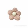 Primavera y verano nuevo tejido de seda brillante cinco piezas flor de algodón broche diy ropa bolso accesorios floret tocado
