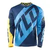 Ropa de Descenso Versión de Equipo Más Vendida Transfronteriza, Ropa de Ciclismo Transpirable de Manga Larga, Ropa de Verano para Bicicleta de Montaña y Motocicleta Todoterreno