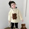 Chaleco sherpa de leopardo para niña, nueva colección otoño/invierno 2026, chaqueta chaleco de forro polar elegante y moderna