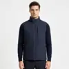 Chaleco cálido casual de nuevo estilo para hombre para otoño e invierno con cuello alto hecho de lana de oveja, adecuado para deportes y uso diario