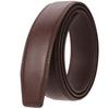 Cinturón de hebilla automática transfronterizo cuerpo de cinturón de cuero vacuno de segunda capa para hombre 3,5 cm de ancho ZD118