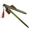 Espada de Estilo Antiguo Espada del Rey Yue Gou Jian Espada Ruyi Espada de Qin Shihuang Espada Arma Antigua Modelo Coleccionable Hoja Sin Abrir
