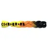 Peluca de Fibra Sintética Africana Trenza Grande de Fibra de Alta Temperatura para Mujer, Cabello Trenzado de un Solo Color, Rastas, Se Puede Ondular y Teñir