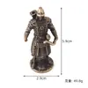 Suporte de Incenso de Liga de Soldado Retrô Artesanato Tecnologia Modelo de Soldado Feito à Mão Peça de Xadrez de Jogo de Tabuleiro Ornamentos Brinquedo Presente