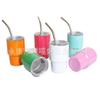 Transfronterizo nuevo 2oz3oz sublimación vaso de vino pequeño doble capa 304 acero inoxidable mini vaso para coche vaso para licores