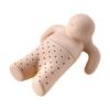 En Stock Divertida Figura de Silicona Infusor de Bola para Té Filtro para Bolsita de Té Colador de Té Herramienta para Preparar Té