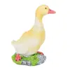 Manualidades de Resina Creativa Simulación Estatua de Pato Lindos Adornos de Animales Decoraciones para Jardín al Aire Libre Personalizadas al por Mayor