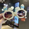 Gafas de Sol para Niñas Estilo Nuevo con Orejas Largas de Conejo, Gafas de Sol Lindas para Niñas, Gafas Fotográficas Anti-UV