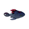 Juguete de Peluche SombraMaw Megalodón Tiburón Azul Suave Peluche con Relleno de Algodón PP 26x17cm Lindo Juguete de Peluche de Dibujos Animados para Niños Adolescentes y Fans Adorable Peluche de Personaje de Videojuego Coleccionable para Cama