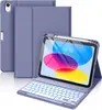 Adecuado para Apple iPad A16 Teclado Bluetooth Retroiluminado Funda Protectora Air110.9 Ranura de Carga para Lápiz Funda para Tableta M4