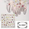 Zhengxiang Cyber Celebridade Estilo INS Adesivo para Nail Art Em relevo Cola Macia 5D Decalque Bronzing Flash Adesivo de Unha Cristal Gema DIY