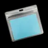 Porta Credencial Impermeable Carcasa de Permiso de Trabajo Plástico Transparente Insignia de Trabajo Cubierta Protectora para Insignia