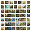 54 Piezas de Pegatinas Estilo Grotesco, Decoración de Graffiti de Animales Realistas, Teléfono Móvil, Taza de Agua, Pegatinas Impermeables para Gabinete al por Mayor