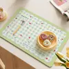 Mousepad estilo creme, alto valor estético para meninas, pad para mesa de computador de escritório, espessado e antiderrapante, pad para mesa de estudante