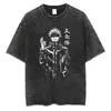 Camiseta com Estampa de Choso de Jujutsu Kaisen Anime Masculina Feminina Y2K T-Shi