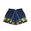 Verão Novo Estilo Americano Marca da Moda BKTSQD Shorts Casuais Masculinos Malha Secagem Rápida Respirável Fitness Esportes Basquete Shorts