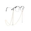 Cadena de gafas con perlas, accesorios creativos antideslizantes y anticaídas para joyería transfronteriza europea y americana