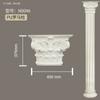 Tira Decorativa Tallada a Mano con Línea de PU Estilo Europeo, Cabezal de Columna Romana de PU Cilíndrico Estilo Europeo, Materiales de Construcción para Decoración de Pilares, Materiales de Decoración para el Hogar