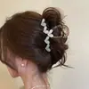 Pinza de Agarre Amorosa para Mujer Verano 2025 Nuevo Pasador Sentido de Alta Calidad Pinza de Tiburón Grande Pinza para el Cabello de la Parte Trasera del Peinado Tocado