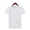 Camiseta de Verano de Algodón Puro de Manga Corta, Colorida, Cuello Redondo, Ropa de Trabajo de Color Sólido, Actividades Grupales, Viajes Diarios, Estampado de Logo DIY
